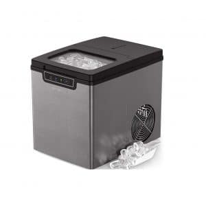 Vremi Countertop Ice Maker Stainless Steel