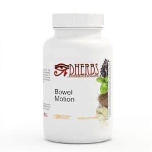 Dherbs Bowel Motion Supplement, Colon Cleanse (100 Capsules)