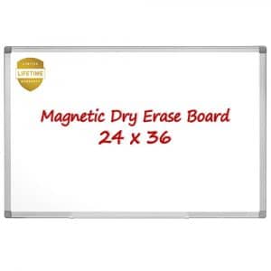 Tripollo Dry-Erase Magnetic Whiteboard