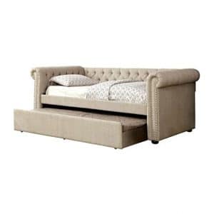 Pemberly Tufted Daybed with Trundle