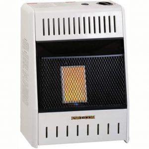 ProCom Heating INC MN060HPA 6,000 BTU Natural Gas Infrared Wall Heater, White