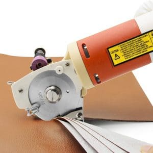 CGOLDENWALL Electric Rotary Fabric Cutter Machine