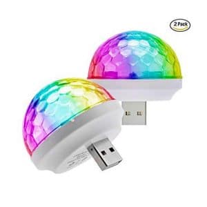 Grubyhouse USB Mini DJ Lights Disco Lamp Lights