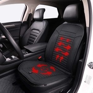 WATERCARBON Auto Luxury Edge Vehicle seat Warm Cushion for Winter,Built-in for auto Seat Cushion 1 Seats