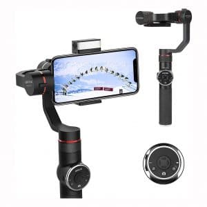 ZOMEI Gimbal Stabilizer Mobile 3 Axis Handheld Gimbals for Smartphone, w:Focus Pull & Zoom