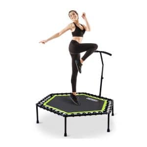 ONETWOFIT 48-Inches Silent Mini Rebounder Trampoline