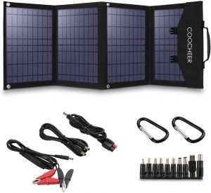 COOCHEER 60W Foldable Solar Panel