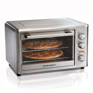 Hamilton Beach 31103Da Countertop Convection & Rotisserie Convection Oven, Extra-Large, Stainless Steel