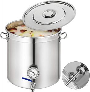 Mophorn 45gal home brew kettle stockpot