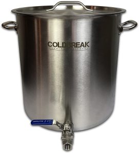 Coldbreak 40 quart brew kettle