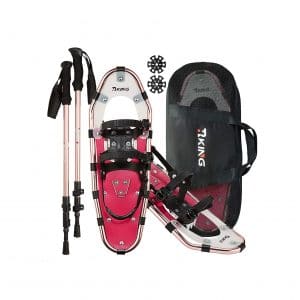 HRKING Women’s Snowshoes Set with Trekking Poles
