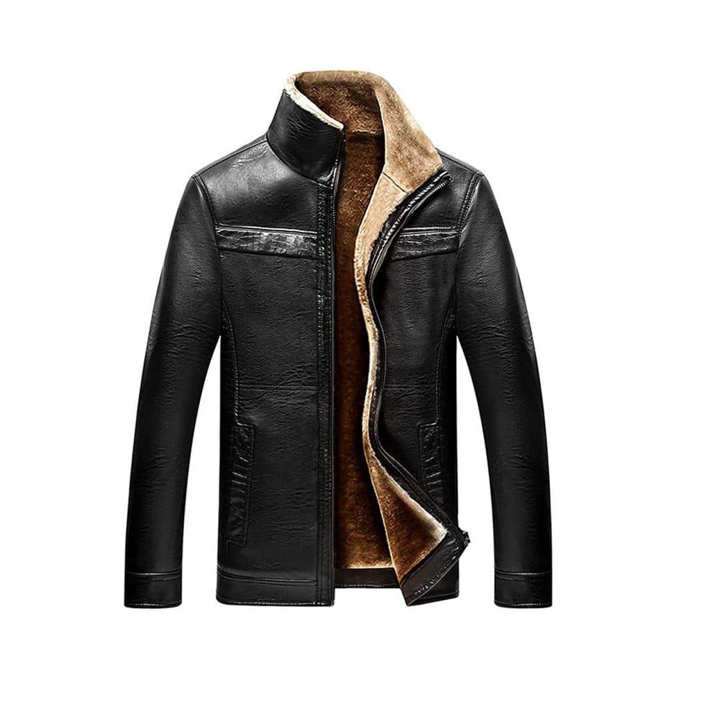 Top 10 Best Black Leather Jacket Mens in 2021 Review