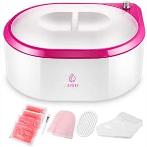 Wax Machine for Hand and Feet, 0.5 Hour Fast Wax Meltdown Wax Warmer Quick-Heating Spa for Smooth and Soft Skin