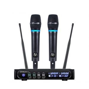 KIthouse S9 UHF Rechargeable Wireless Mic System