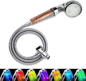 Nosame High-Pressure Colorful LED Shower Head
