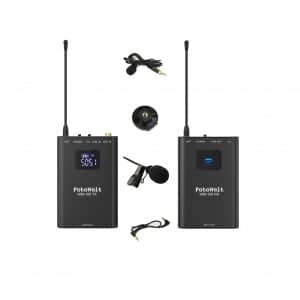 Dazzne FotoWelt 4 Channels Wireless Transmitter Microphones