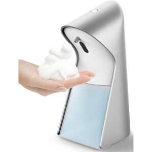 Allegro Automatic Foaming Soap Dispenser Hands Free Infrared Motion Sensor Touchless Hand Soap Dispenser Pump for Bathroom Kitchen Countertop