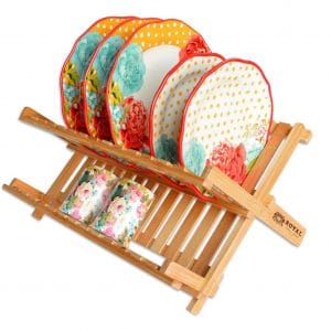 Royal Craft Wood Bamboo Dish Drying Rack