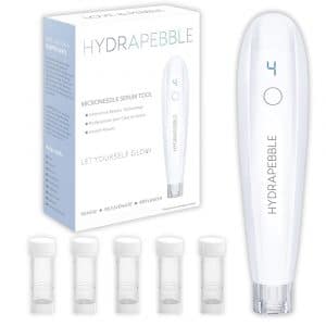 HYDRAPEBBLE derma pen professional beauty kit with 0.25 mm and nano cartridges skin care tool for face and body