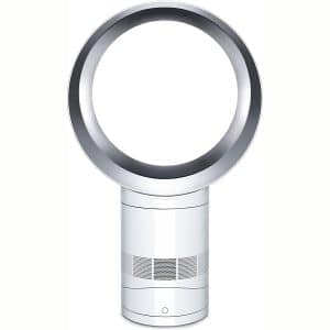 Dyson Air Multiplier AM06 Table Fan, 10 Inches, White:Silver