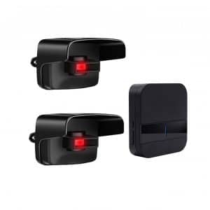 ChunHee Wireless Driveway Alarm Outdoor Motion Sensor 500ft Range