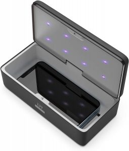KPP UV-C Light Smartphone Sanitizer Box for Family Men