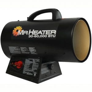 Mr. Heater MH60QFAV 60,000 BTU Portable Propane Forced Air Heater