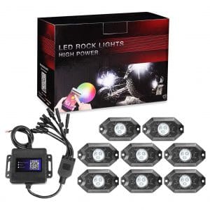 OFFROADTOWN RGB 8 pods Rock Light Kits