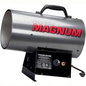 ProCom PCFA60V Magnum Forced Air Propane Heater, 60,000 BTU