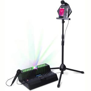 Singsation Karaoke Machine - Main Stage All-In-One Premium Karaoke Party System w:Vocal, Sound & Light Effects