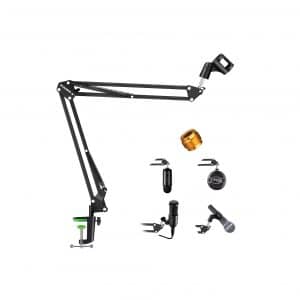 Aokeo Microphone Arm Stand Adjustable Mic Suspension